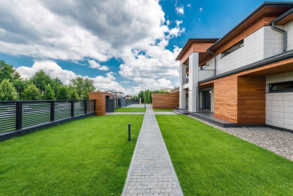 Modern luxury home exterior - Smooth Moves Texas executive and premium moving services